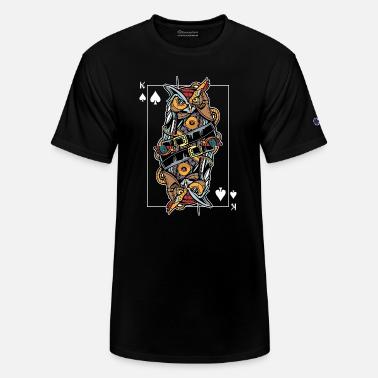 Eagle Owl Steampunk Card Game King of Spades Poker' Men's Hoodie |  Spreadshirt