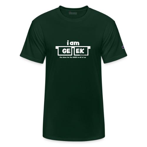iamGEEK classic White - Champion Unisex T-Shirt