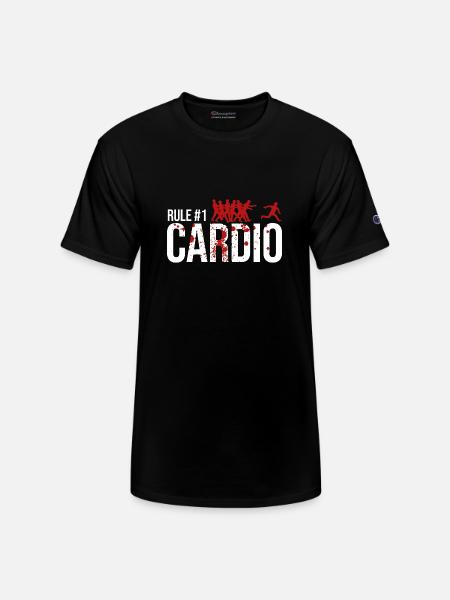 Rule 1 Cardio - Champion Unisex T-Shirt - black