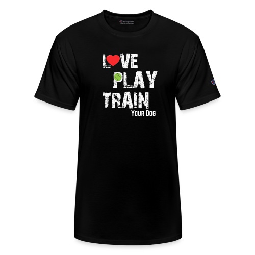 Love.Play.Train Your dog - Champion Unisex T-Shirt