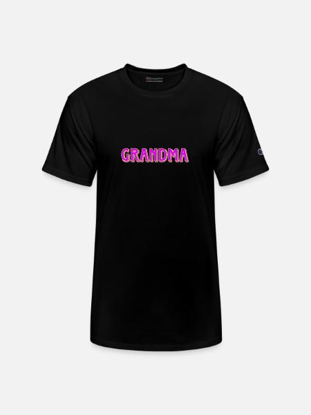 grandma - Champion Unisex T-Shirt - black