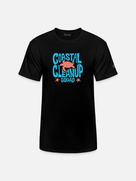 Coastal Clean Up Squad - Champion Unisex T-Shirt - black