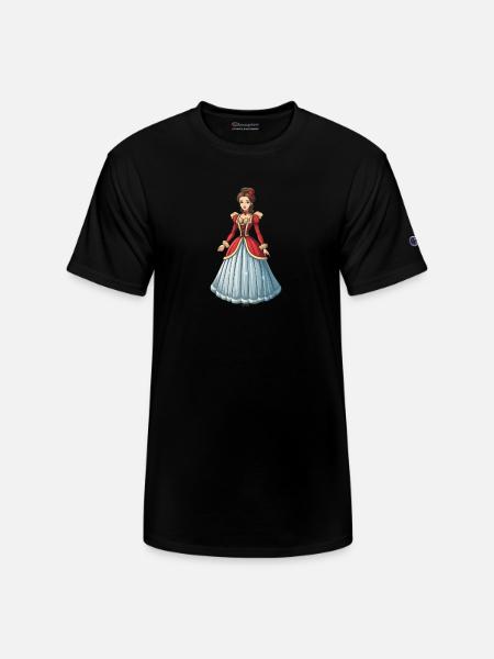 Nutcracker Figurine - Champion Unisex T-Shirt - black