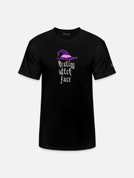 Halloween Witch - Champion Unisex T-Shirt - black