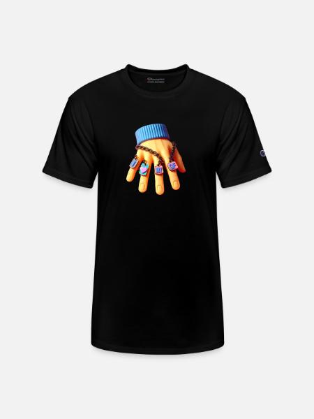 I Love My Girlfriend - Champion Unisex T-Shirt - black