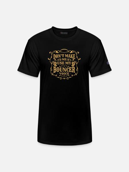 Bouncer Door Big - Champion Unisex T-Shirt - black