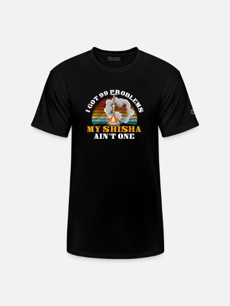 Shisha Smoking - Champion Unisex T-Shirt - black