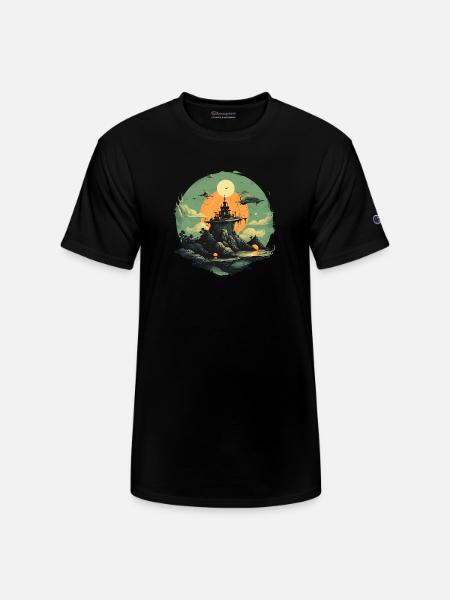 Fantastic Worlds - Champion Unisex T-Shirt - black