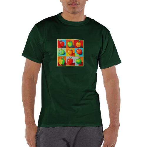 Colorful Apple Grid - Champion Unisex T-Shirt