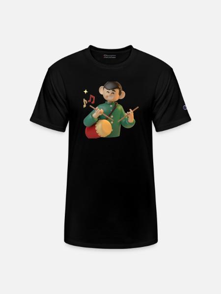 Characters - Champion Unisex T-Shirt - black