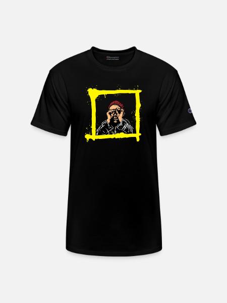 Looking Away - Champion Unisex T-Shirt - black