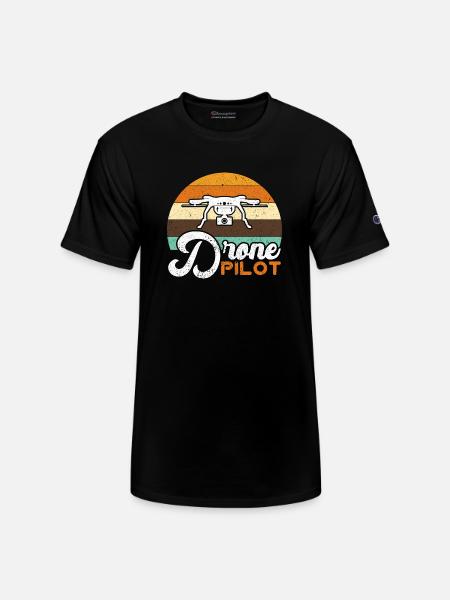Drone Pilot - Champion Unisex T-Shirt - black