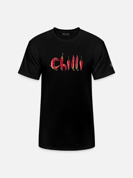 Chilli - Champion Unisex T-Shirt - black