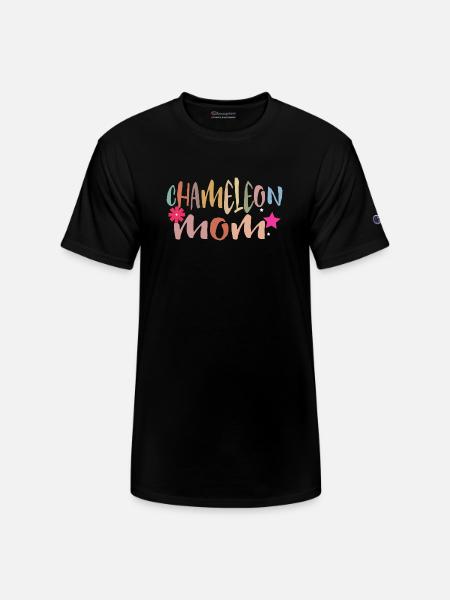 Chameleon Mom - Champion Unisex T-Shirt - black