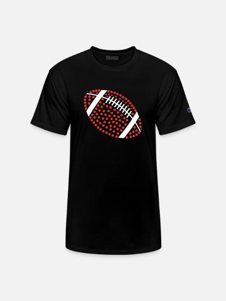 Dot American Football - Champion Unisex T-Shirt - black