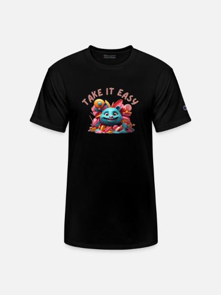 Take it easy - Champion Unisex T-Shirt - black