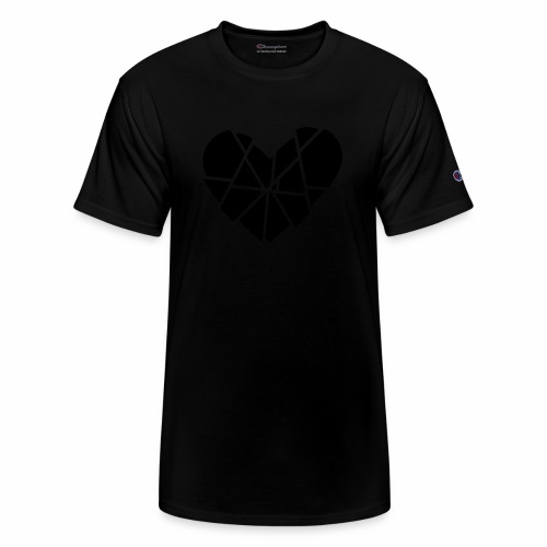 Heart Broken Shards Anti Valentine's Day - Champion Unisex T-Shirt