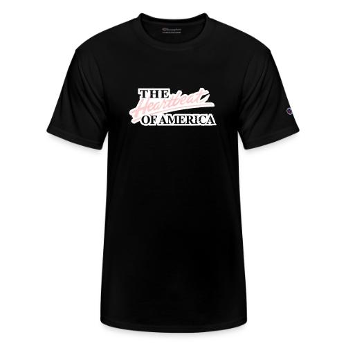 The Heartbeat of America - Champion Unisex T-Shirt