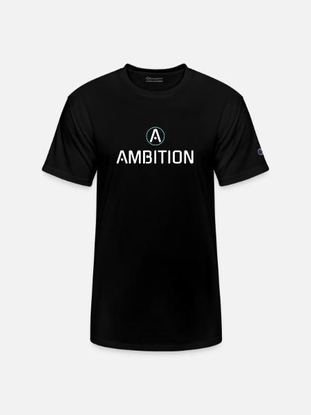 Ambition Circle - Champion Unisex T-Shirt - black