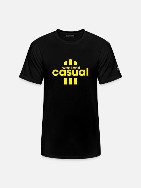 Weekend Casual - Champion Unisex T-Shirt - black