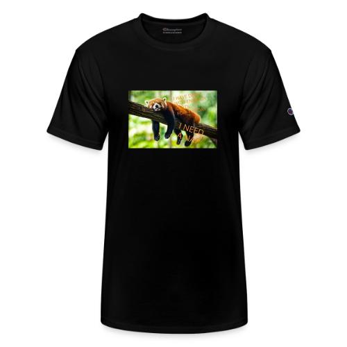 Fox napping meme - Champion Unisex T-Shirt