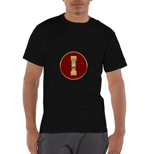 Letter I – Capital Varsity Alphabet Monogram - Champion Unisex T-Shirt