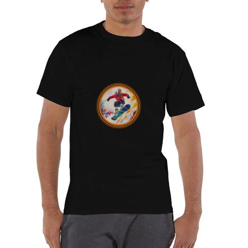 Snowboarding Horizon - Champion Unisex T-Shirt