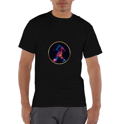 Soccer: Electric Kick Ring - Champion Unisex T-Shirt