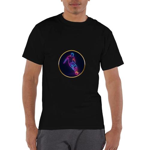 Soccer: Neon Golden Goal - Champion Unisex T-Shirt