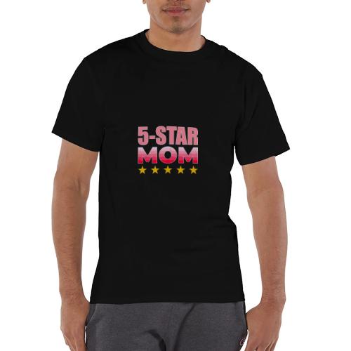 Five Stars Mom - Champion Unisex T-Shirt