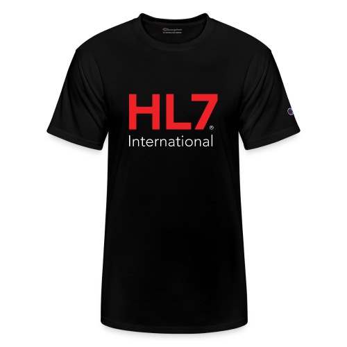 HL7 International Logo - Reverse - Champion Unisex T-Shirt