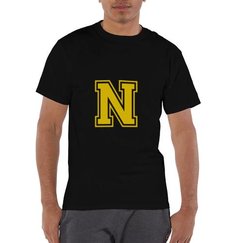 Letter N – Capital Athletic Alphabet Monogram - Champion Unisex T-Shirt