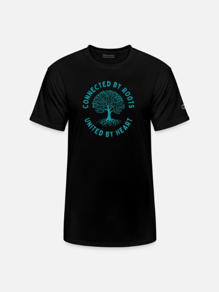 Connected by Roots - Champion Unisex T-Shirt - black