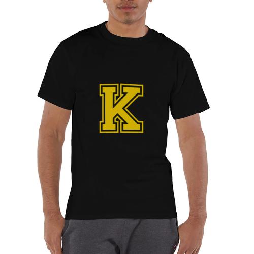 Letter k – Capital Athletic Alphabet Monogram - Champion Unisex T-Shirt