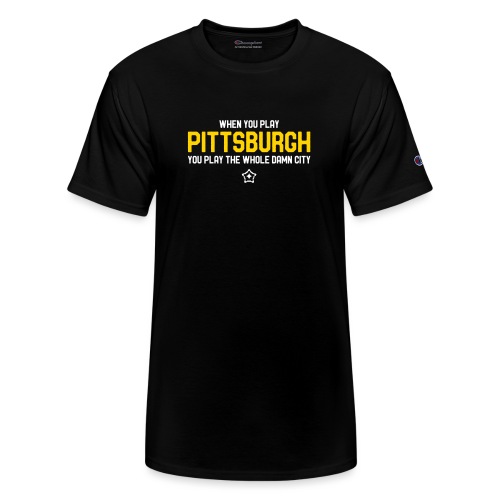 Pittsburgh Whole Damn City - Champion Unisex T-Shirt