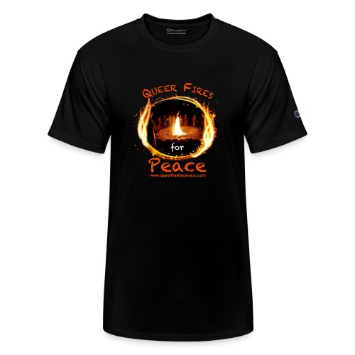 Queer Fires for Peace - Champion Unisex T-Shirt