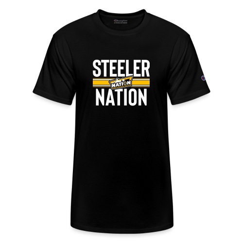 SteelerNation.com - Stripe - Champion Unisex T-Shirt