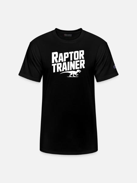 Raptor Trainer - Champion Unisex T-Shirt - black
