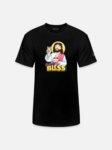 Born to Bless - Champion Unisex T-Shirt - black