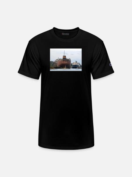 Sherwin and Arthur - Champion Unisex T-Shirt - black