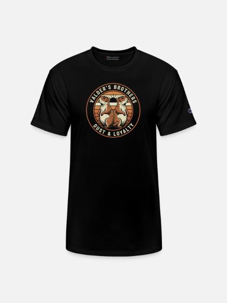 Valder's Brothers: Dust & Loyalty - Champion Unisex T-Shirt - black