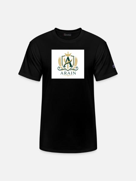 Arain Pride - Premium Punjabi Heritage Graphic - Champion Unisex T-Shirt - black