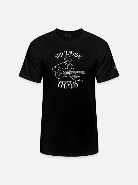 Still_Learning_Chords - Champion Unisex T-Shirt - black