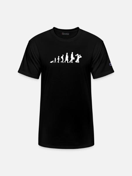 Break Dancer Evolution - Champion Unisex T-Shirt - black