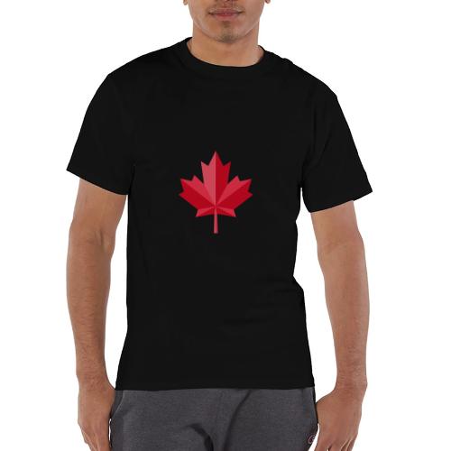Canadian red maple leaf - Champion Unisex T-Shirt