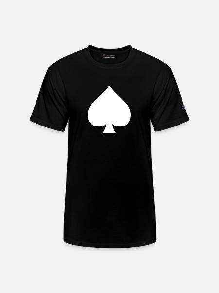 Spades - Champion Unisex T-Shirt - black