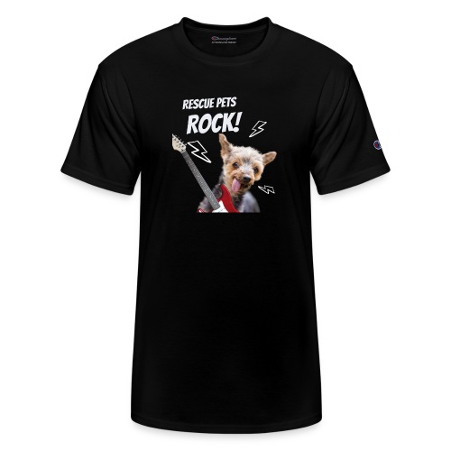 Rescue Pets Rock! - Champion Unisex T-Shirt