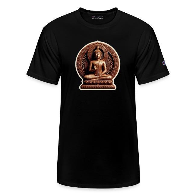 Buddha Statue in meditation and Hand Mudra