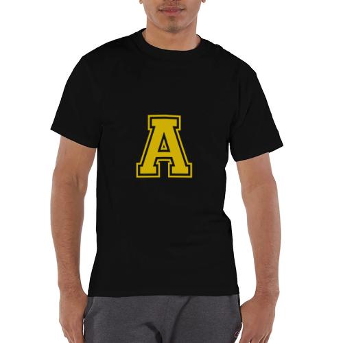 Letter A – Capital Athletic Alphabet Monogram - Champion Unisex T-Shirt