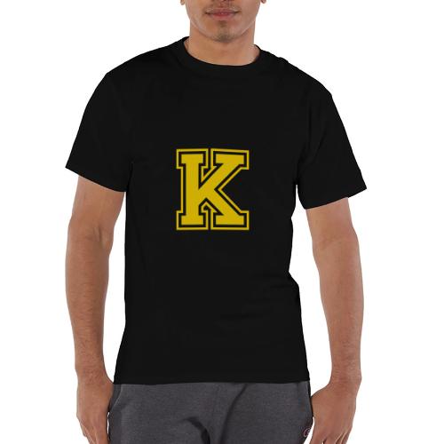 Letter k – Capital Athletic Alphabet Monogram - Champion Unisex T-Shirt